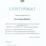 Certyfikat Polityka bezpieczeństwa